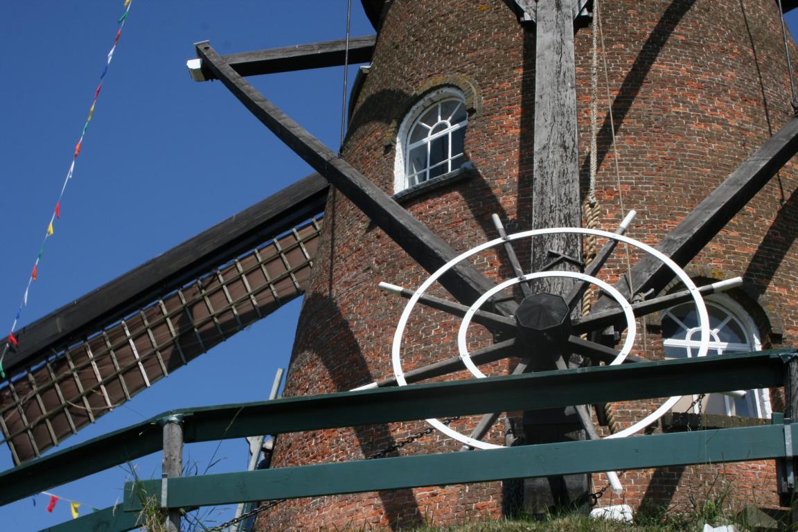 Cadzand- - Windmühle "Het NooitgedachT"